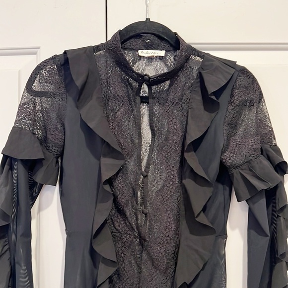 For Love & Lemons Skivvies Eva Lace Bodysuit - Picture 7 of 13